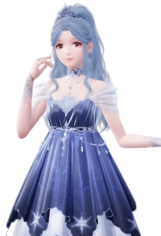 Infinity Nikki WardrobeCrystal Poems (Snow)