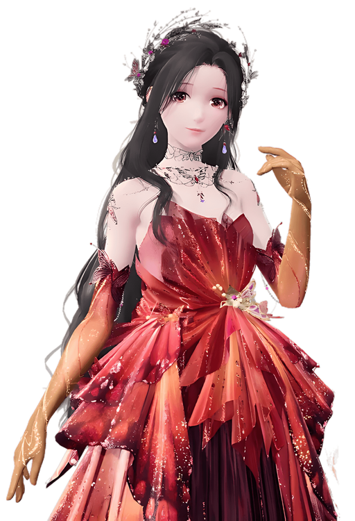 Infinity Nikki WardrobeFlutter Storm (Fire Song)