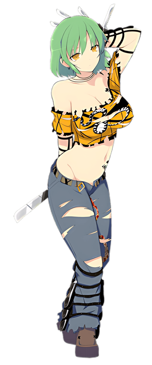 Senran KaguraHikage_DC_Portrait